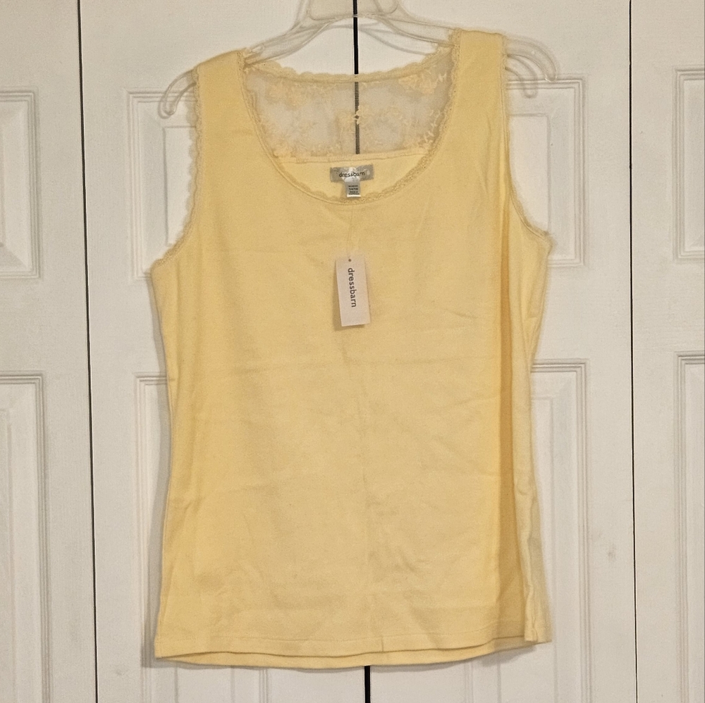 Tank w Lace Detail